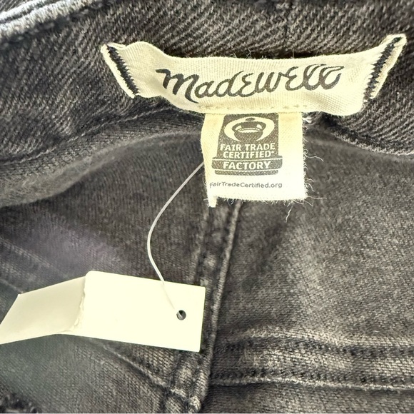 NEW MADEWELL 10” High-Rise Skinny Magic Pocket Black Jeans Plus Size 24W - Picture 5 of 10